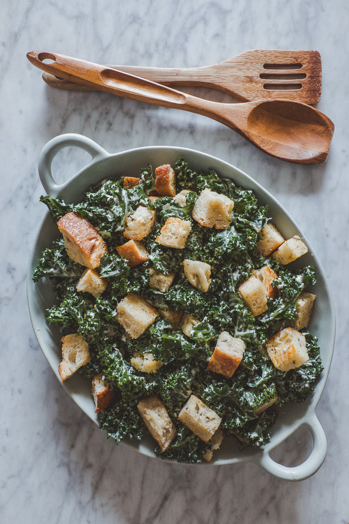 Kale Caesar Salad